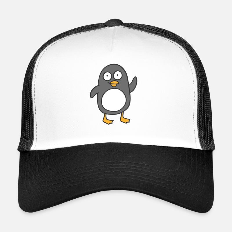 manchot Casquette trucker 