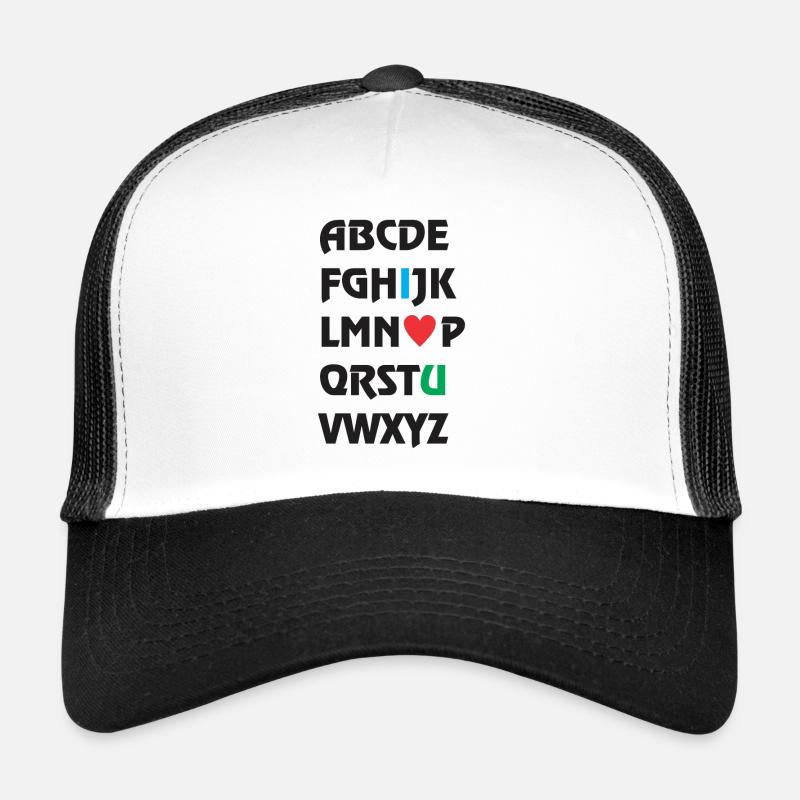je t'aime Casquette trucker 
