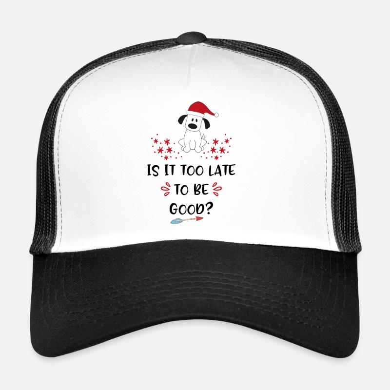 Weihnachten - Trucker Cap - Weiß/Schwarz