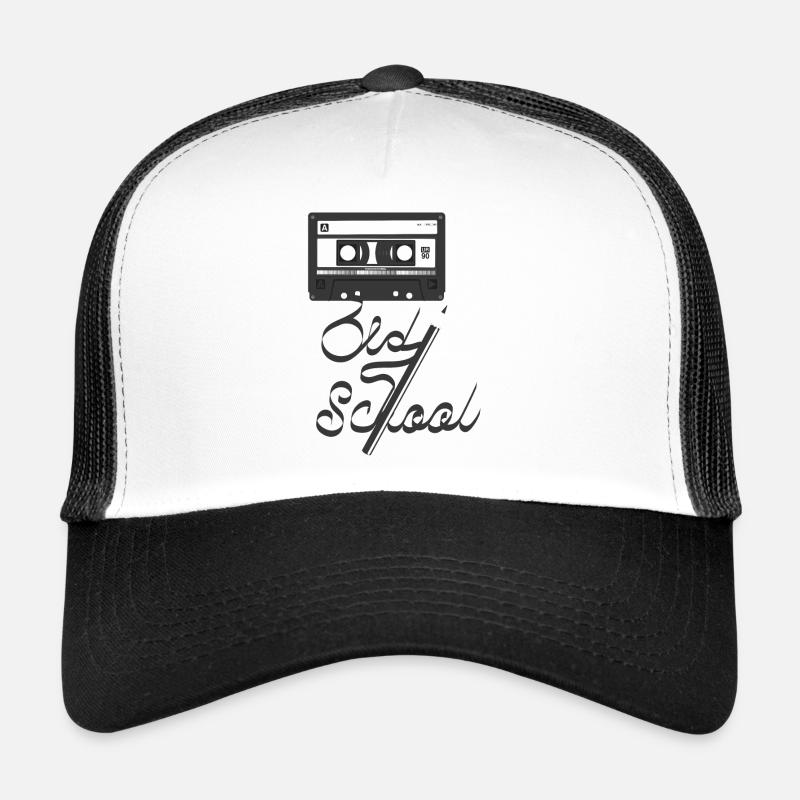 Kassette schwarz - 80s Trucker Cap