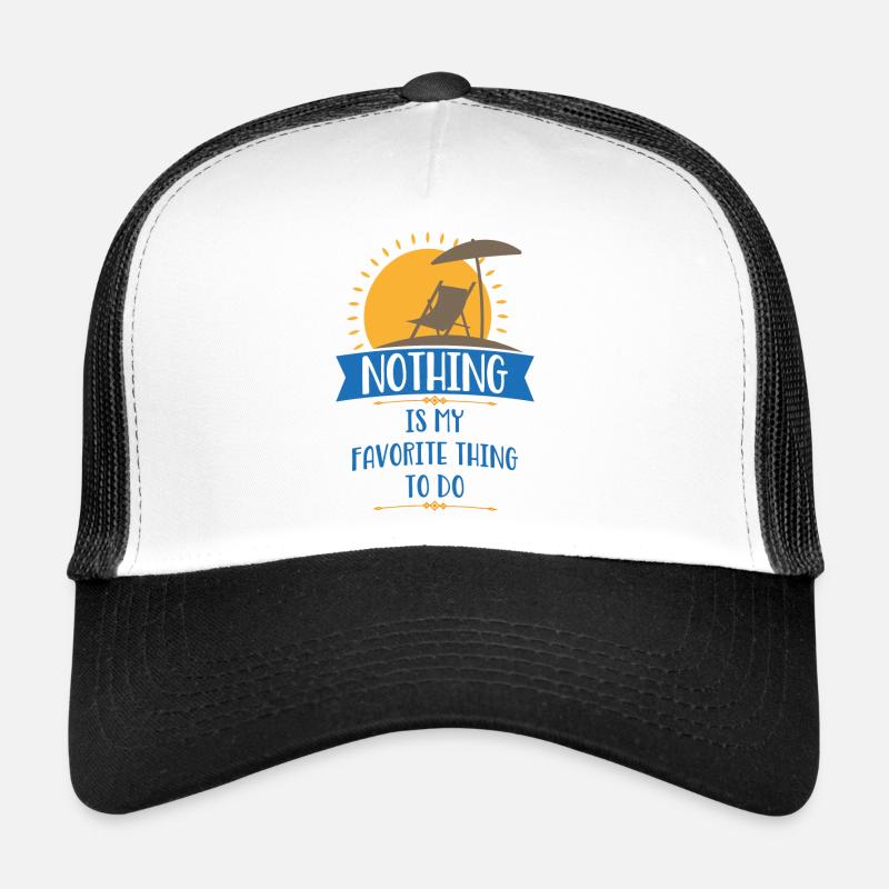 Plage d’activités préférée : Rien Casquette trucker 