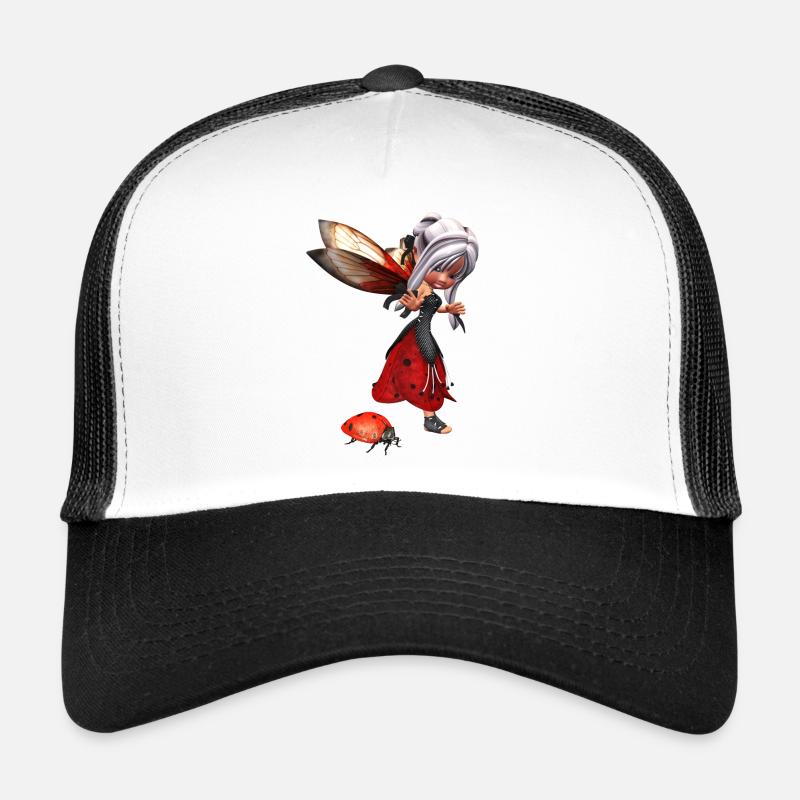 Fée de coccinelle Casquette trucker 