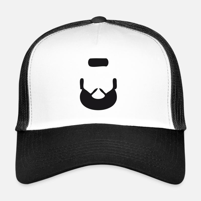 Mr T ! - Casquette trucker  - blanc/noir