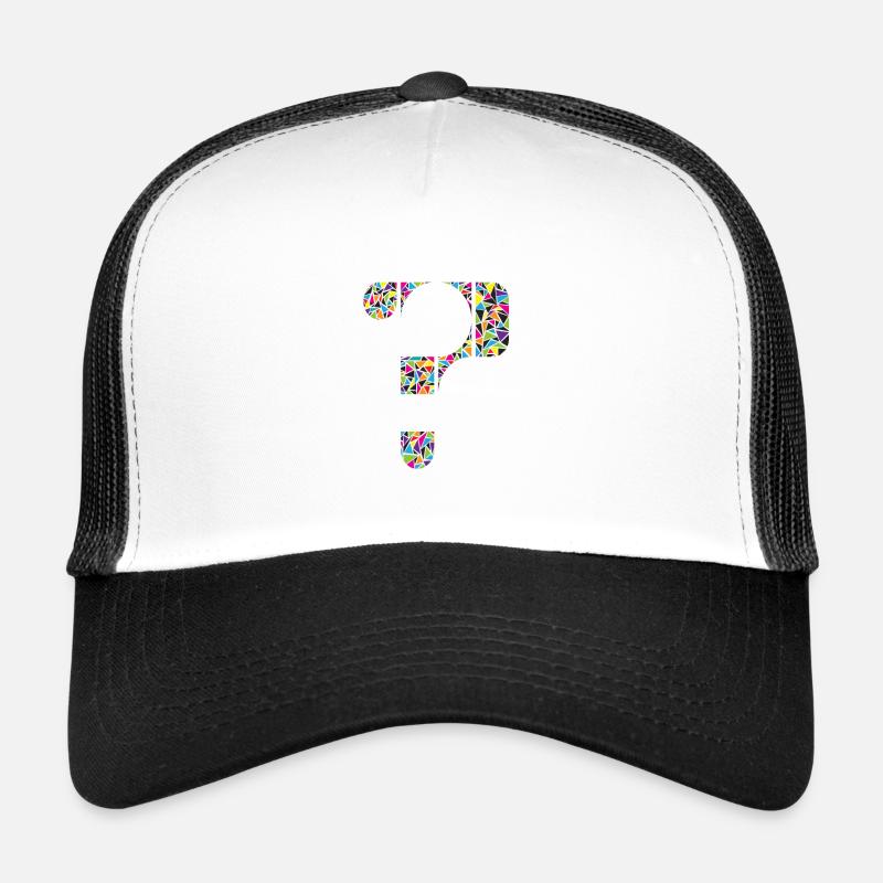Point d'interrogation Casquette trucker 
