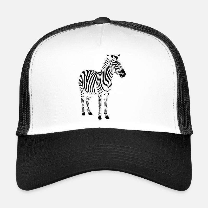 Zebra Trucker Cap