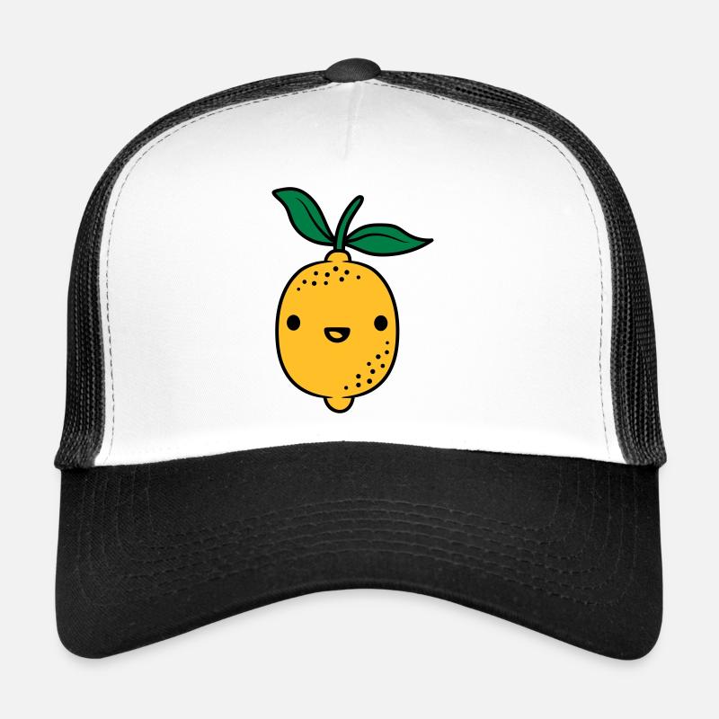 Kawaii lemon fruit Trucker Cap