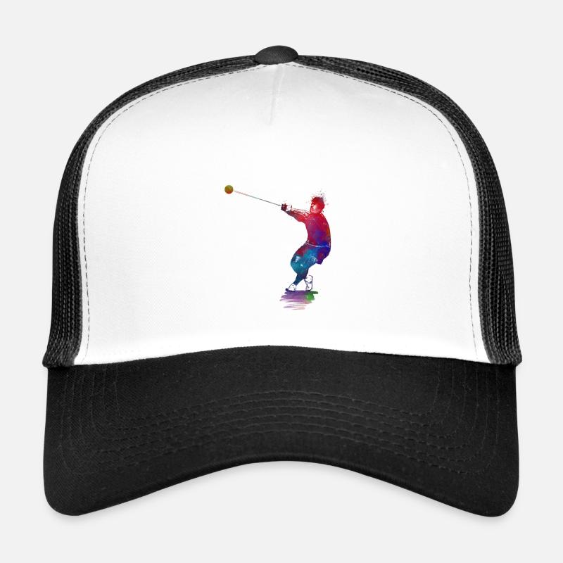 Hammerwurf Sportkunst - Trucker Cap - Weiß/Schwarz