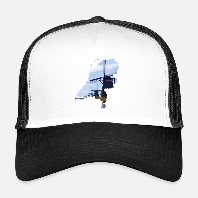 Niederlande - Windmühlen Trucker Cap