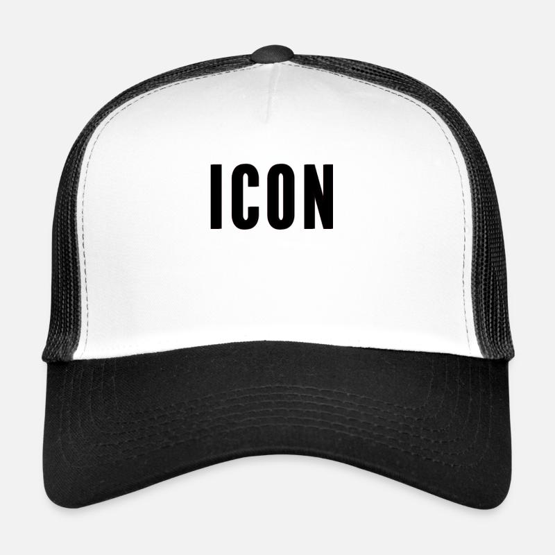SYMBOL - Trucker Cap - Weiß/Schwarz