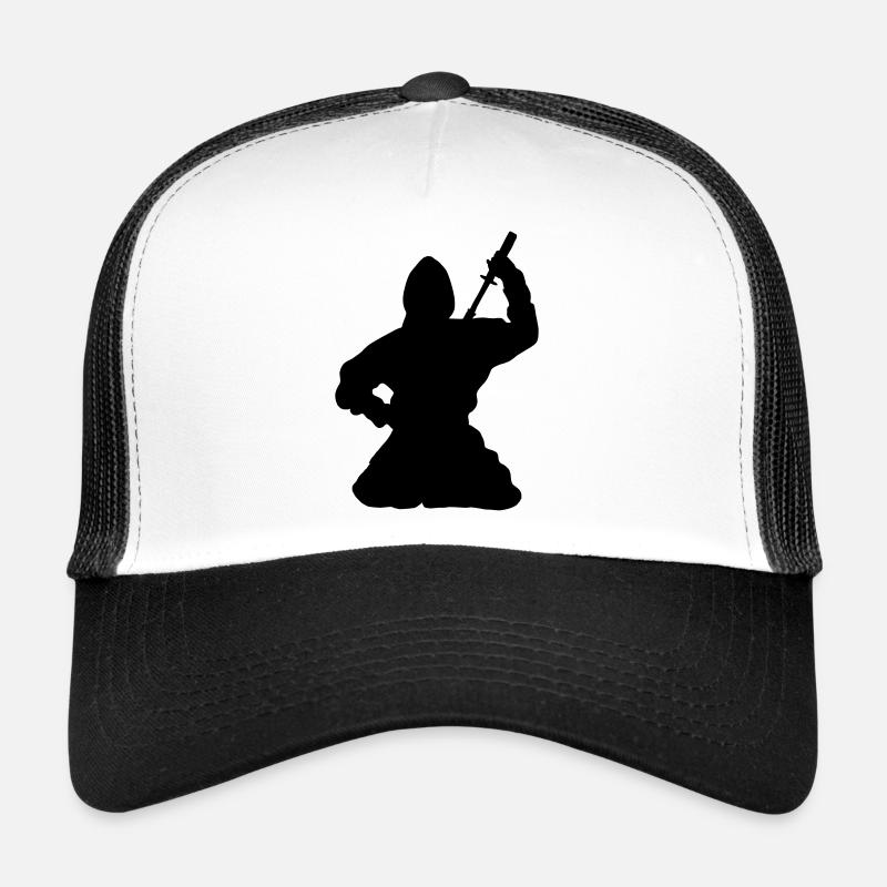 Ninja Japanese spy or assassin Trucker Cap