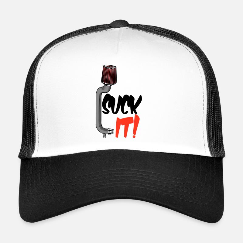 Suck It Turbo Luftfilter Auto Tuning Trucker Cap