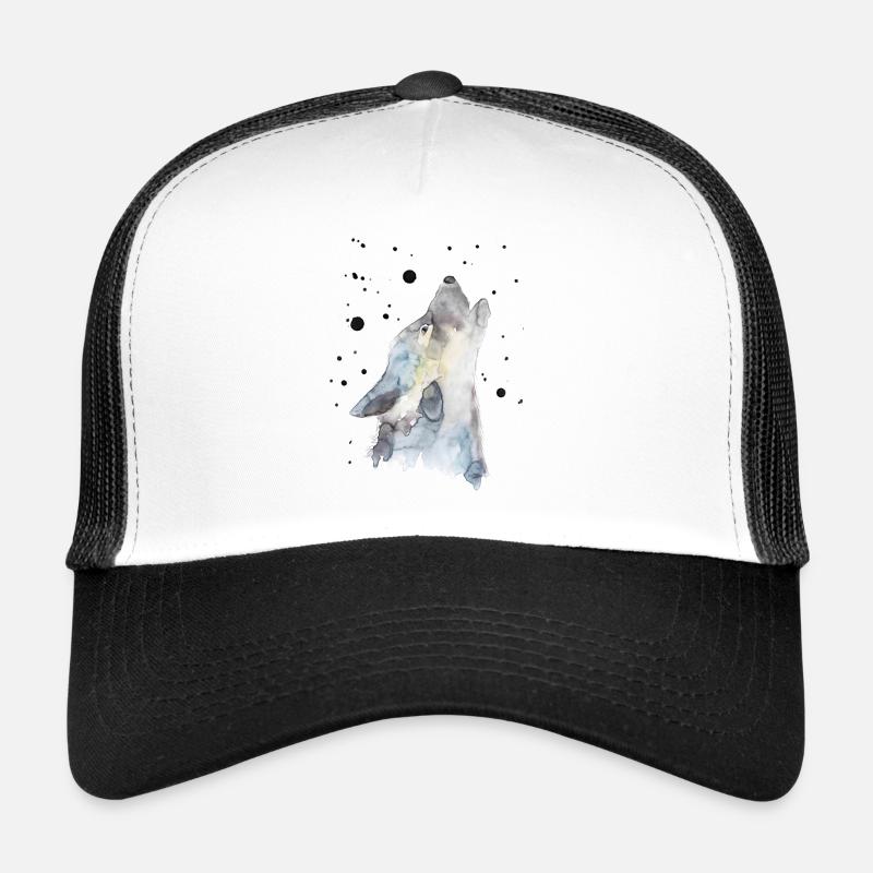 Lupo - Trucker Cap - Weiß/Schwarz