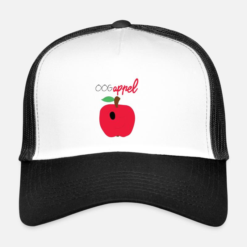 Eyeapple (Eyeapple) - Casquette trucker  - blanc/noir