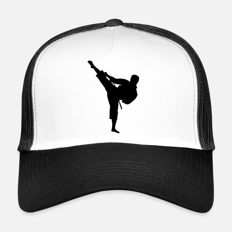 Karate. - Trucker Cap - white/black