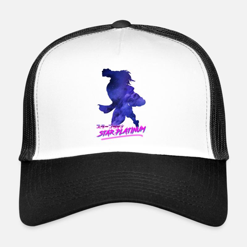 Star Platinum Outrun - Trucker Cap - Weiß/Schwarz