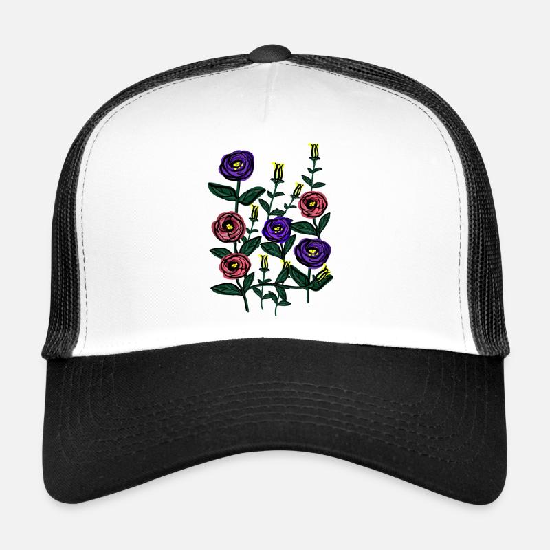 Fleur de Lisianthus Casquette trucker 