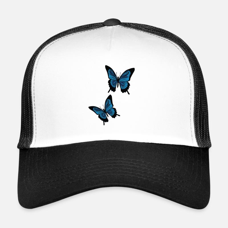Blaue Schmetterlinge Trucker Cap