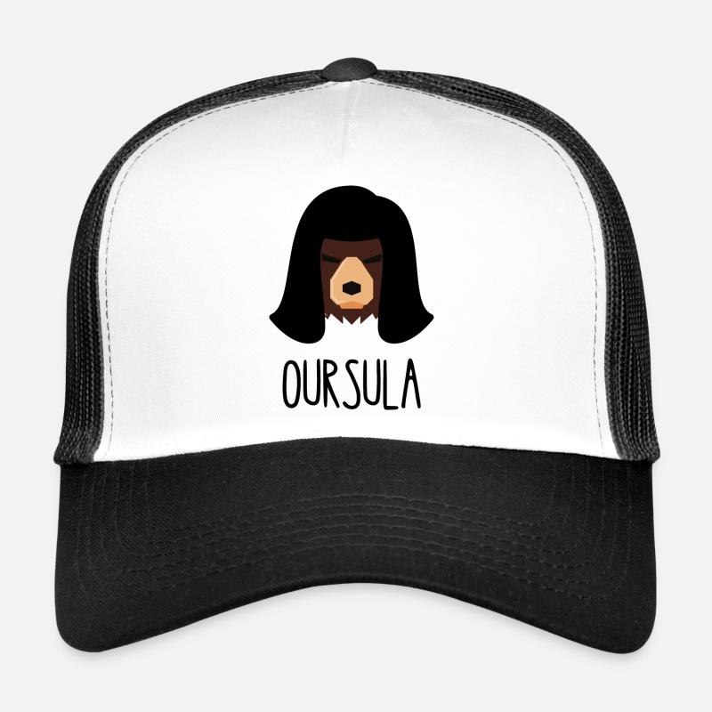bearula - Trucker Cap - white/black