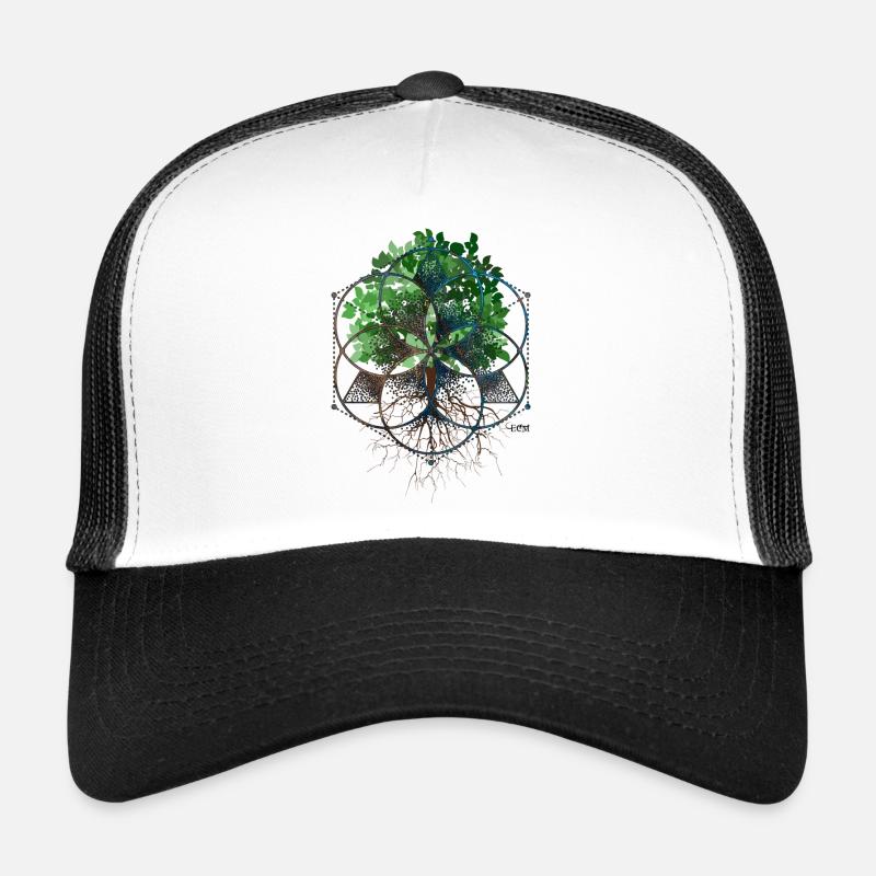 Baum der Kleinen - Trucker Cap - Weiß/Schwarz