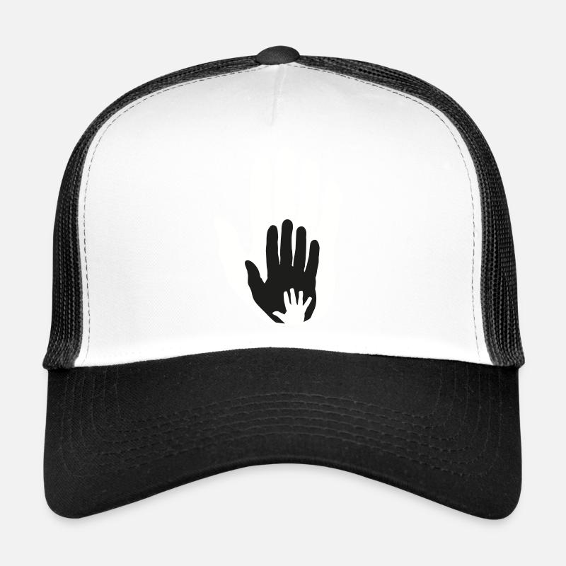 Bébé main dans la main dans la main Casquette trucker 