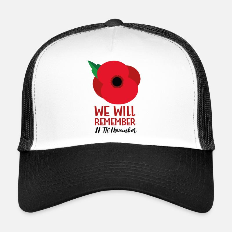 britischer Legionsmohntag Trucker Cap