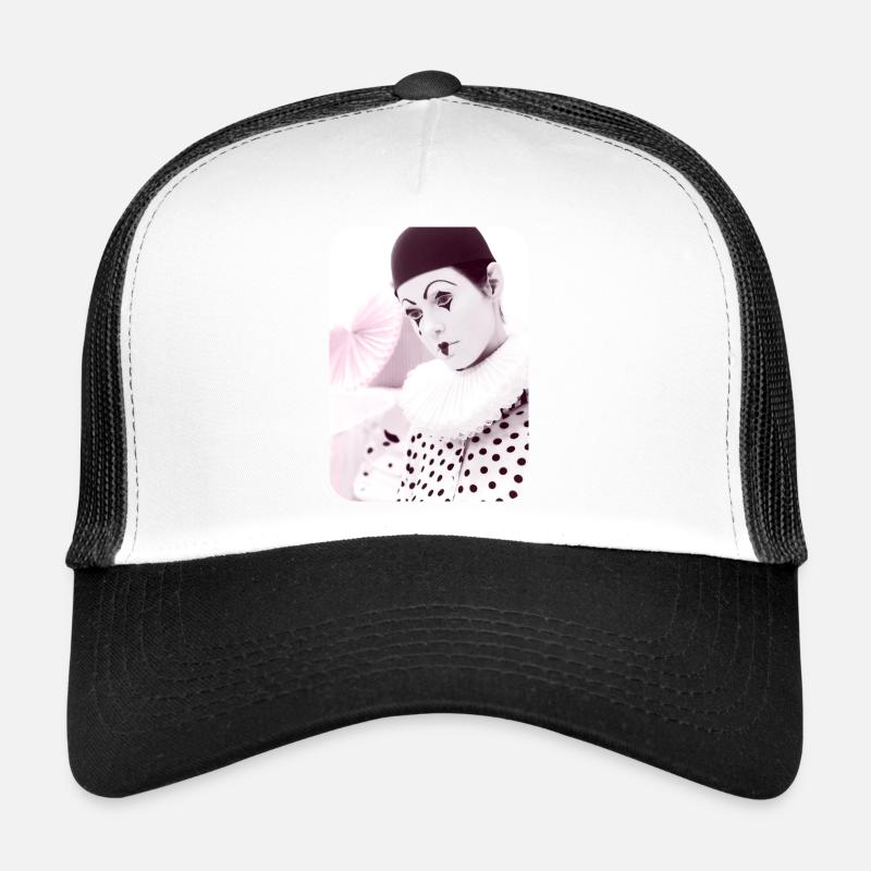 Sad Clown - Trucker Cap - white/black