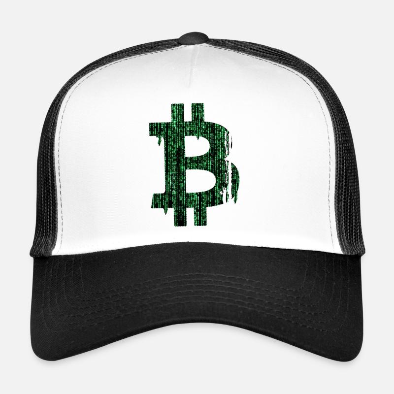 Bitcoin Matrix Trucker Cap