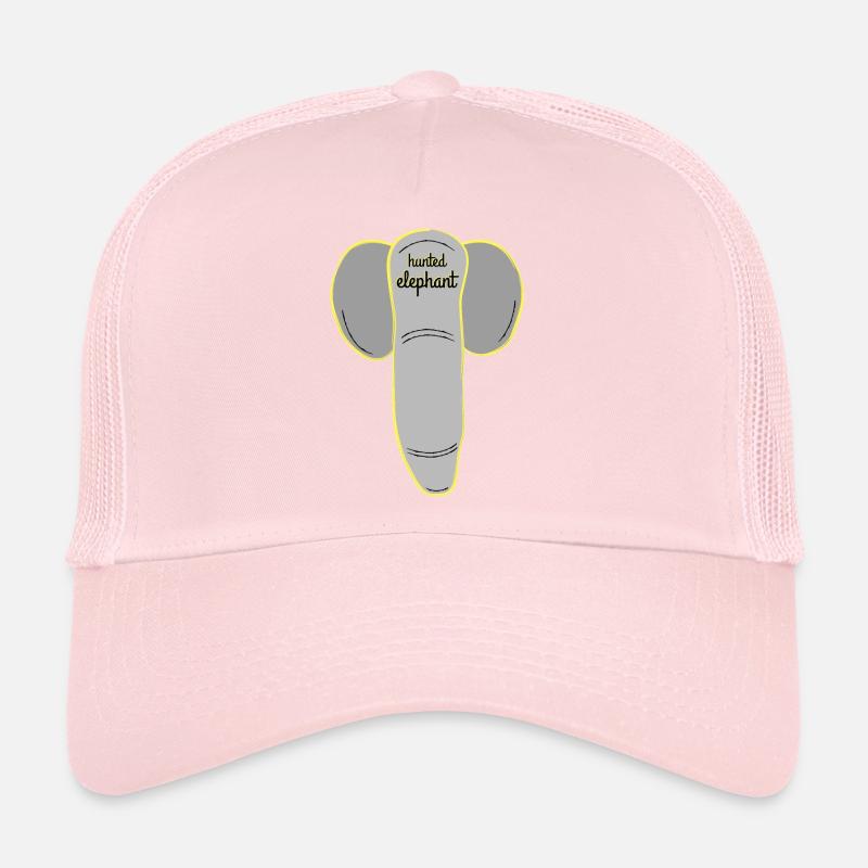 Drôle d’éléphant ou de grosse chemise de conception de pénis Casquette trucker 