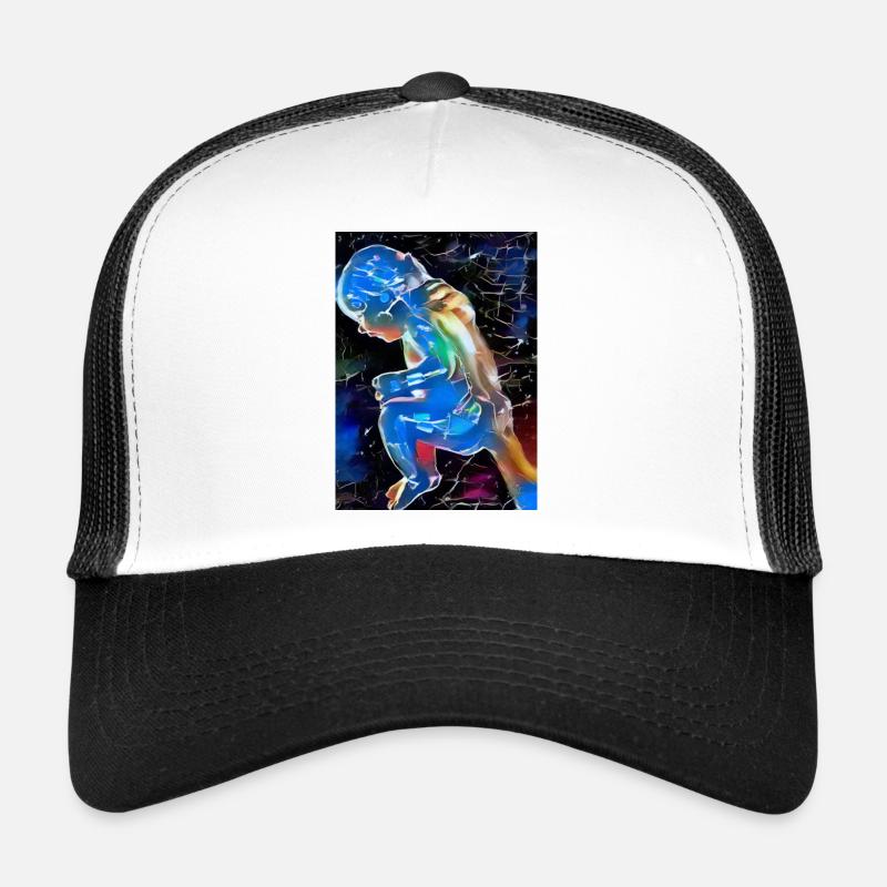 BlueBaby - Trucker Cap - Weiß/Schwarz