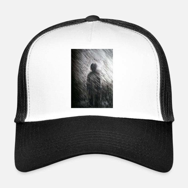 DER AUßENSEITER - Trucker Cap - Weiß/Schwarz