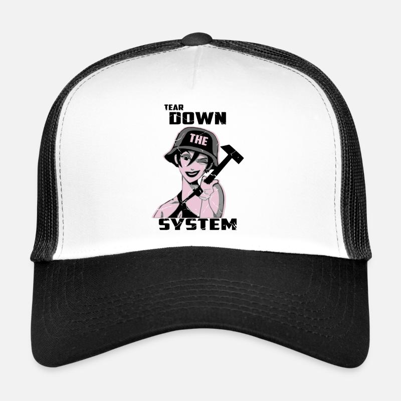 Zerstören Sie das System Trucker Cap
