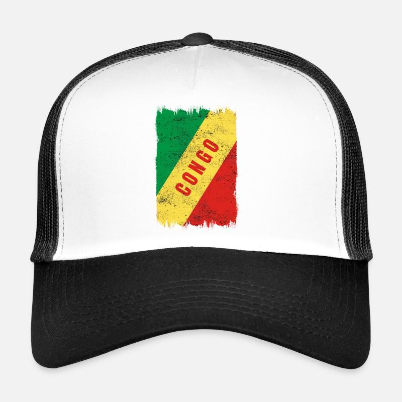 Congo flag Trucker Cap