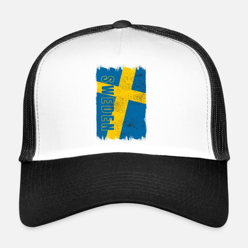 Schweden Flagge Trucker Cap