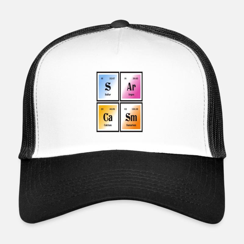 Sarkasmus | Periodensystem der Elemente Trucker Cap