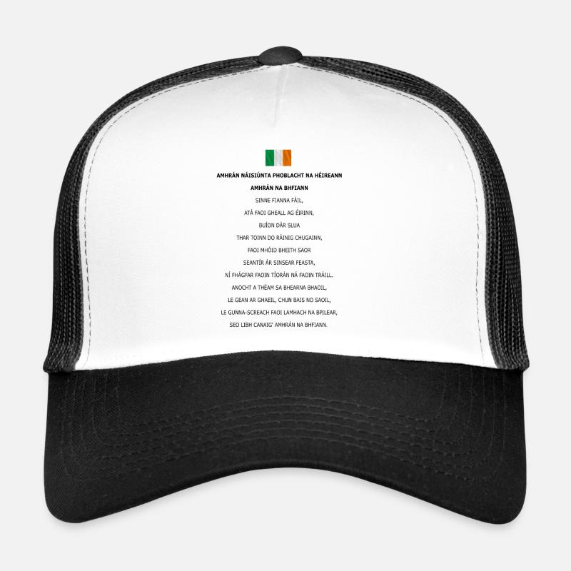 AMHRÁN NÁISIÚNTA PHOBLACHT NA HÉIREANN Casquette trucker 