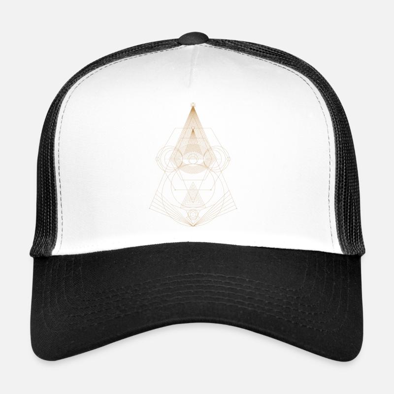 Conception de points abstraits Casquette trucker 