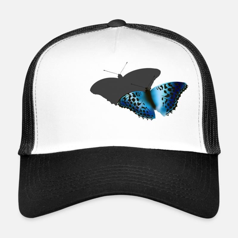 Blauer Schmetterling Trucker Cap