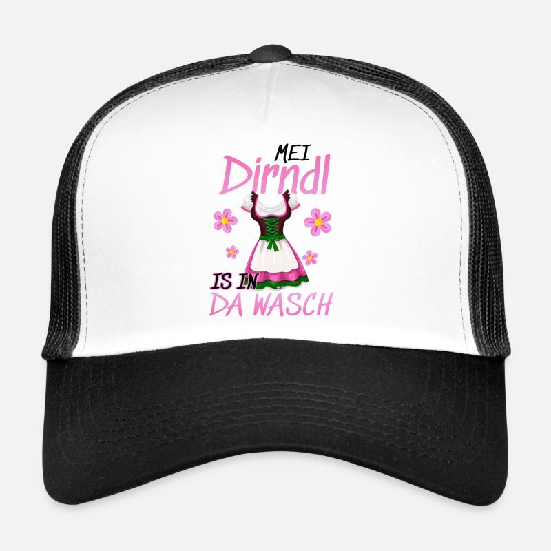 Dirndl Tracht | Mei Dirndl is in da Trucker Cap