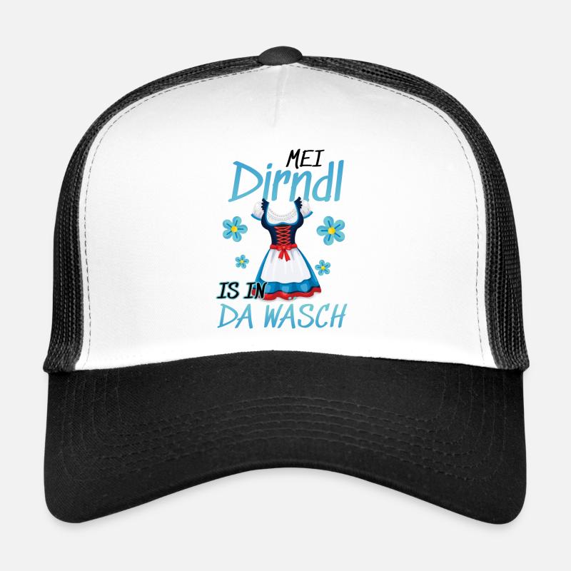 Dirndl Tracht | Mei Dirndl is in da Trucker Cap