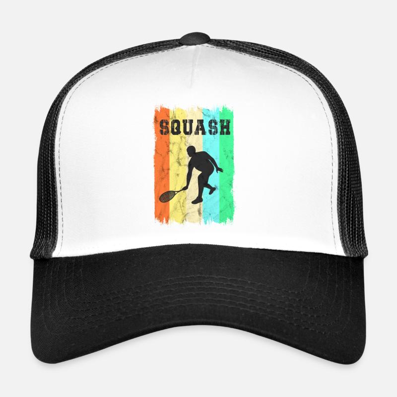 Squash Sport Design Trucker Cap