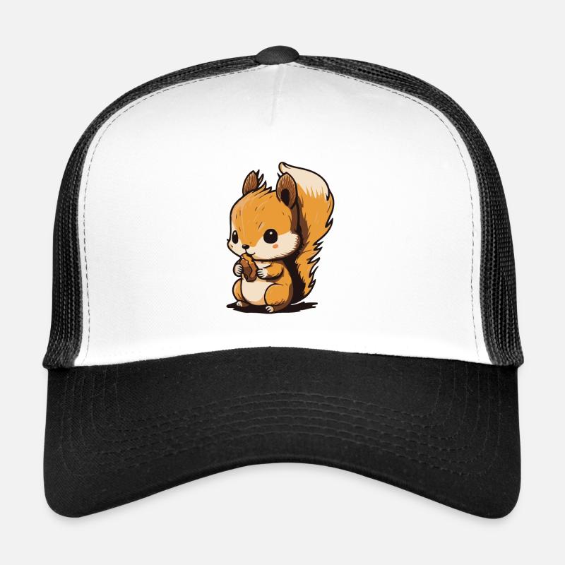 Eichhoernchen Squrirrel Comic Cute Kawaii 10 Trucker Cap