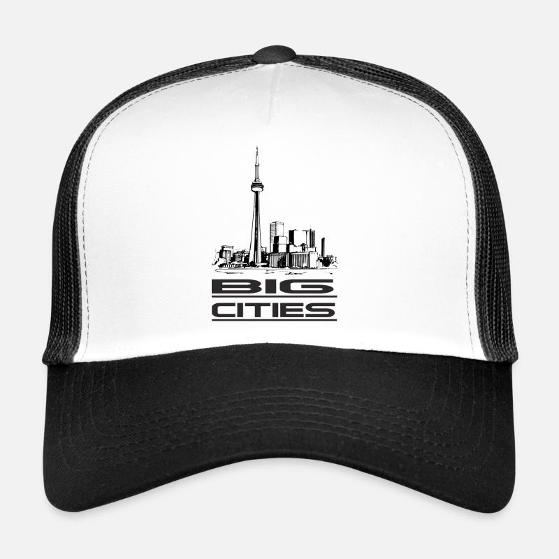 BIG CITIES SKYLINE 4 Trucker Cap