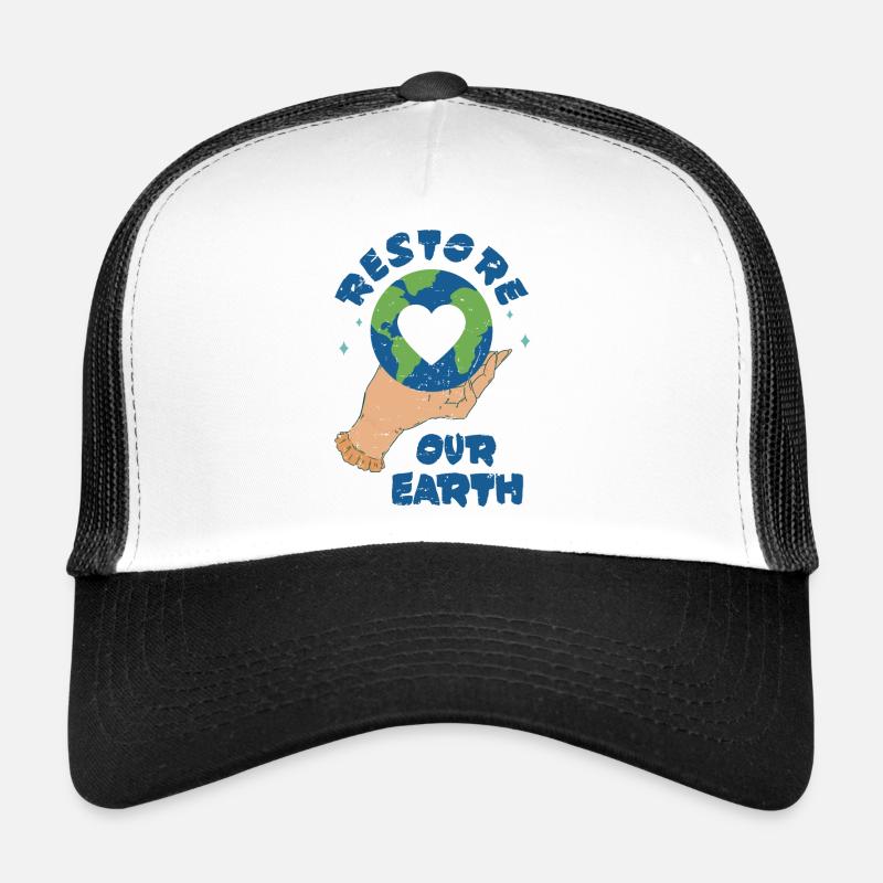 Restaurer la Terre Casquette trucker 
