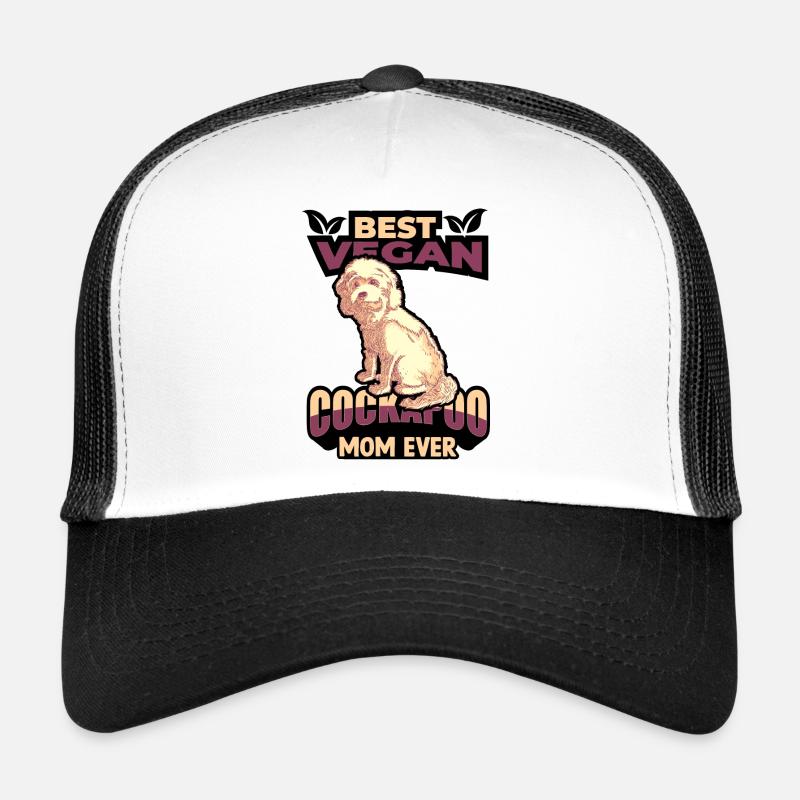 Cockapoo Chien Casquette trucker 