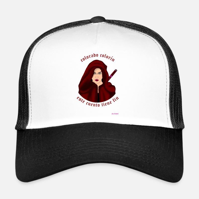 Kill Little Red Riding Hood - Trucker Cap - white/black