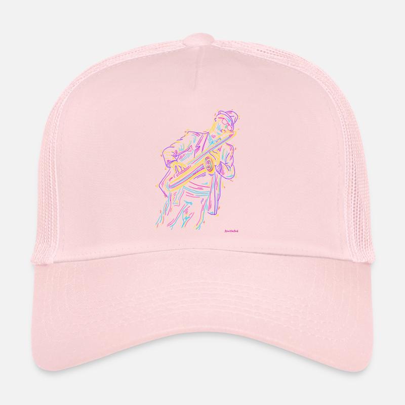 Jazz Sax Trucker Cap