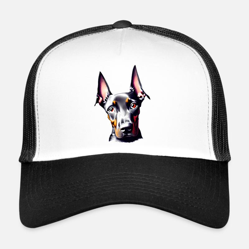 Dobermann Dobermannwelpe Dobermanntrainer Hund Trucker Cap
