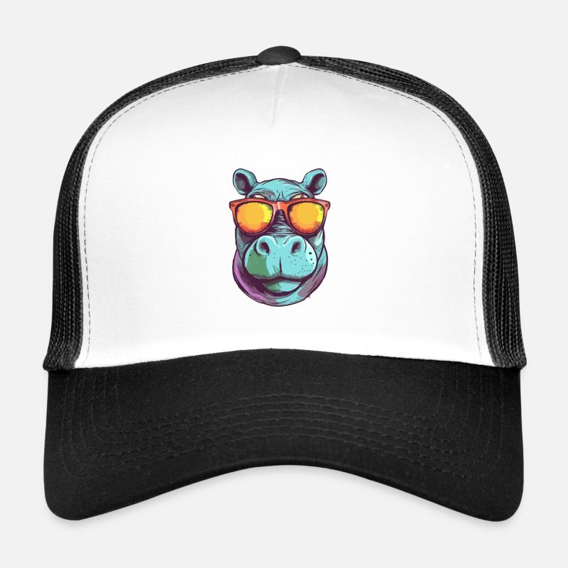 Bif hippopotame Casquette trucker 