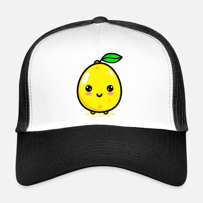 Mignon citron Kawaii citron Casquette trucker 