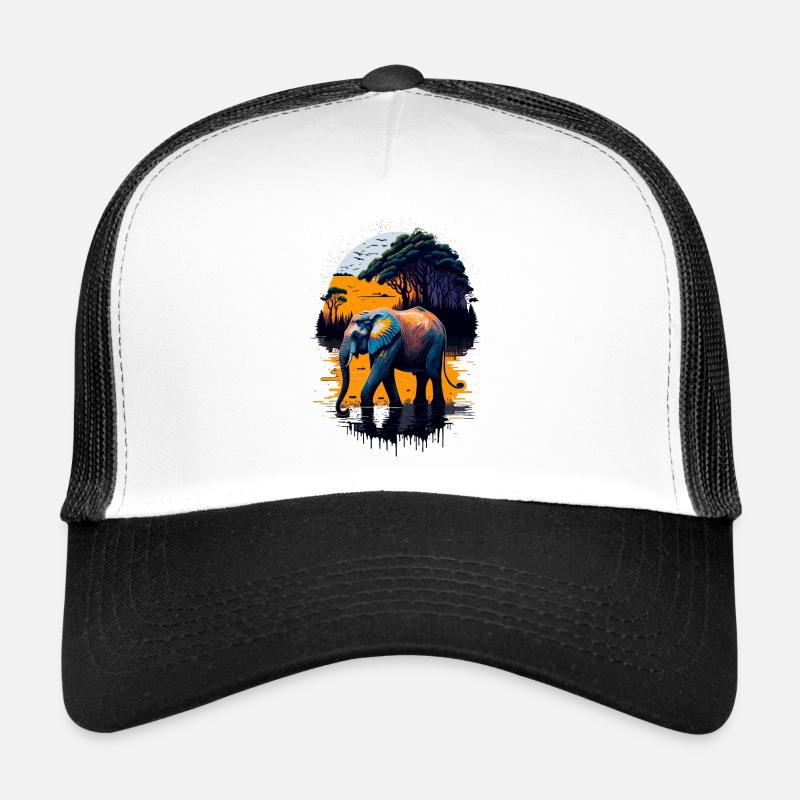 Éléphant Casquette trucker 